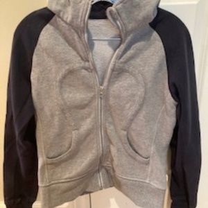 Lululemon Athletica; Zip Up Jacket; Size Small; Gray and Blue